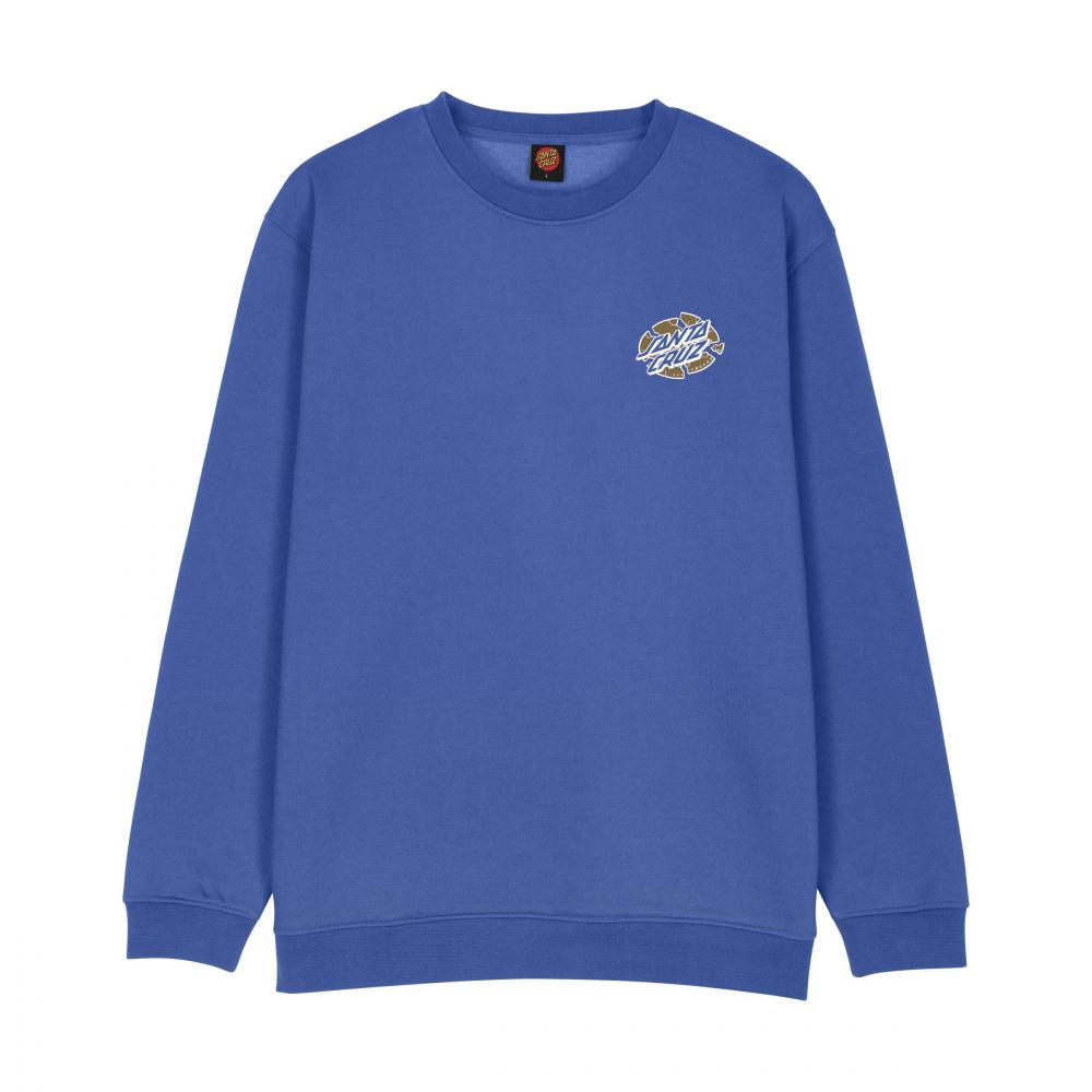 Sweat col rond Santa Cruz Grabke Exploding Dot Sapphire
