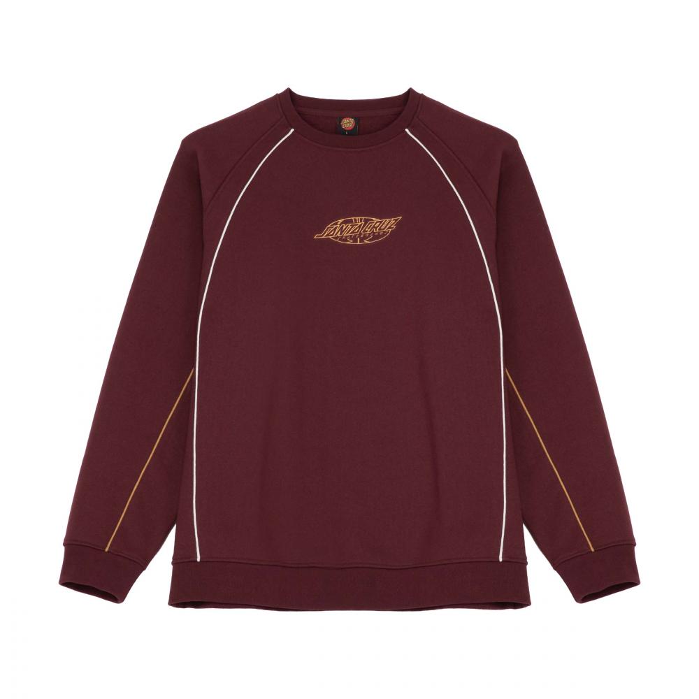 Sweat col rond Santa Cruz Pinstripe Dark Plum