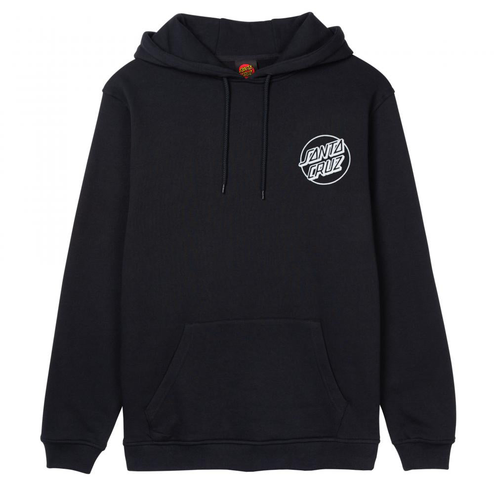 Sweat à capuche Santa Cruz P&C Opus Dot Chest Black