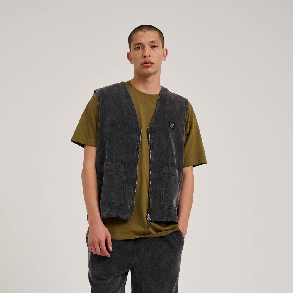 Veste Santa Cruz Chill Vest Grey Cord