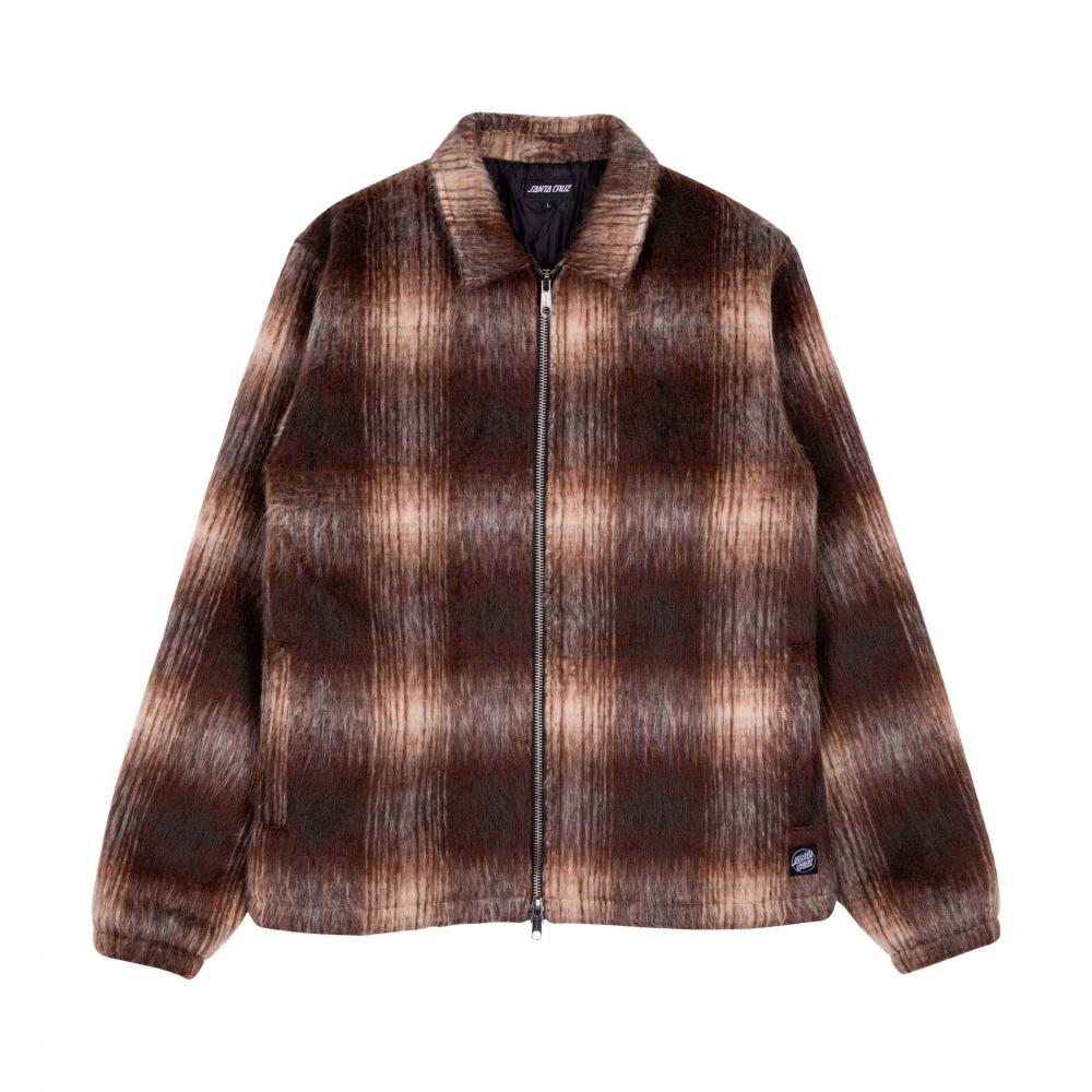 Veste Santa Cruz Hideout Brown Check