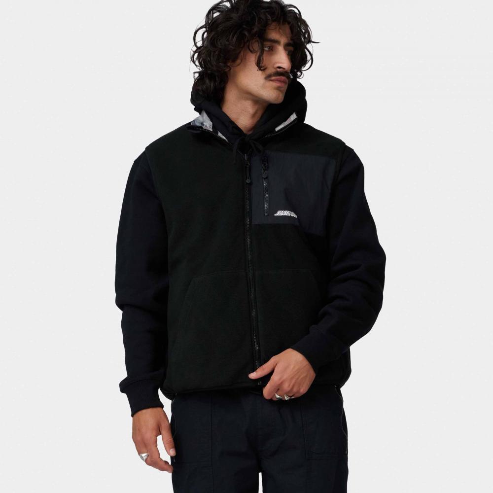 Veste Santa Cruz Cache Reversible Vest Razor Wire / Moss