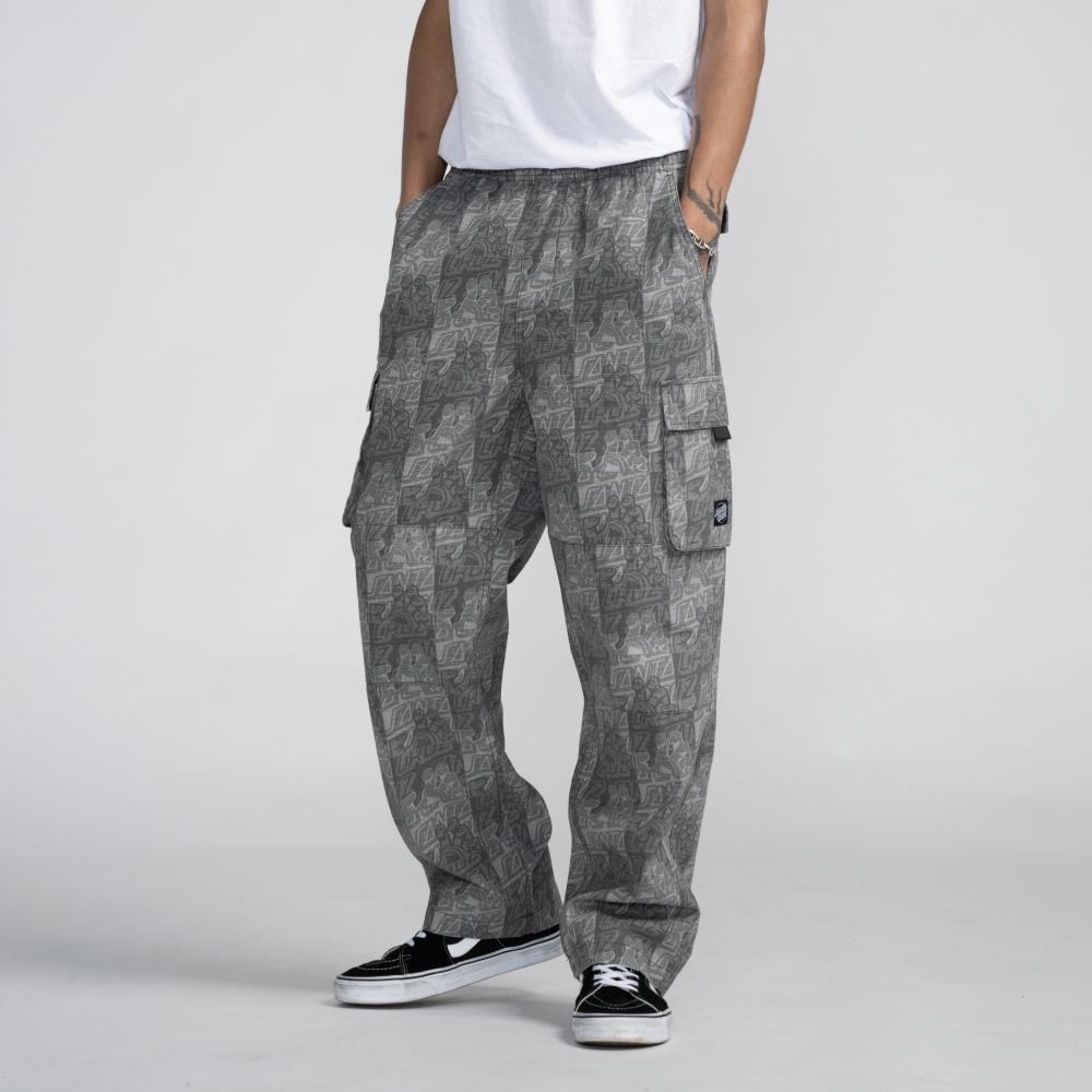 Pantalon Santa Cruz Trooper Cargo Grey Handled Repeat