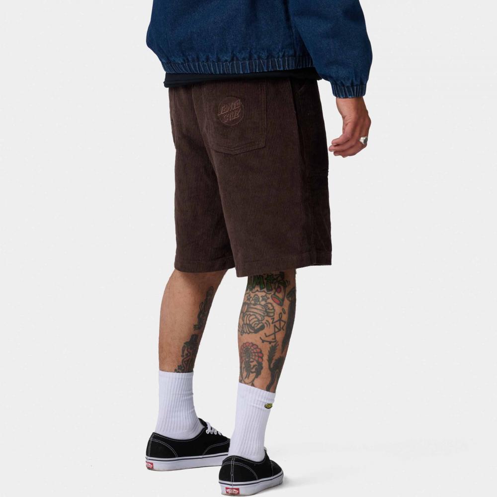 Short Santa Cruz Opus Dot Workwear Coffee