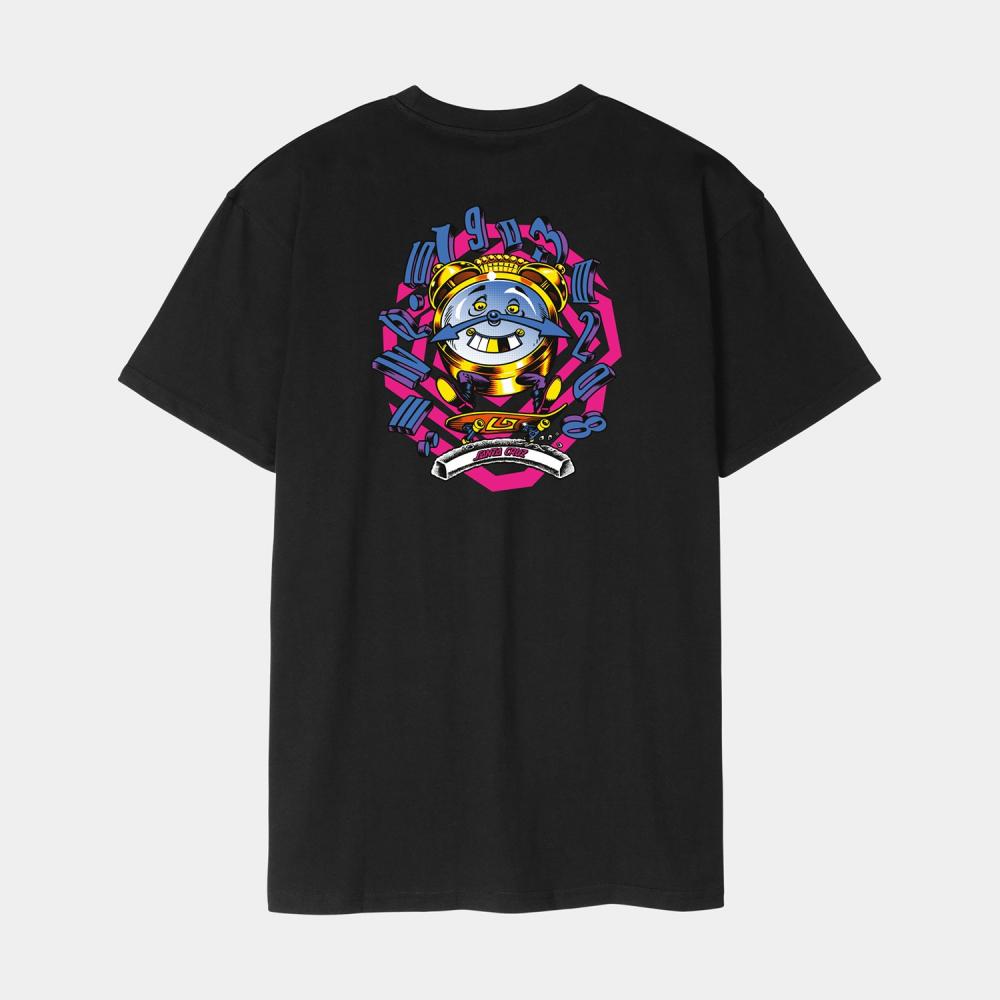 Tee-shirt Santa Cruz Grabke All Around Stack Black