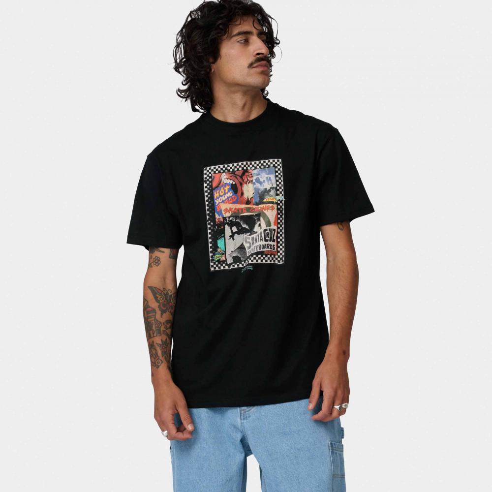 Santa Cruz T-Shirt (Eu) Ad Collage Front T-Shirt