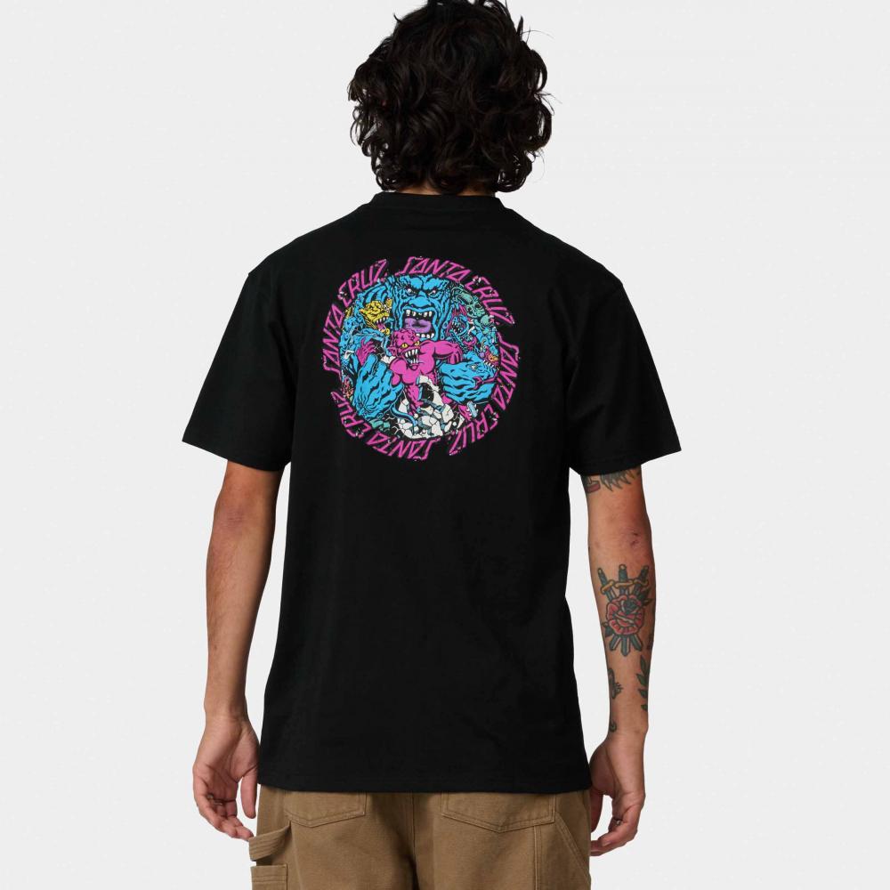 Santa Cruz T-Shirt (Eu) Roskopp Monster Strip T-Shirt