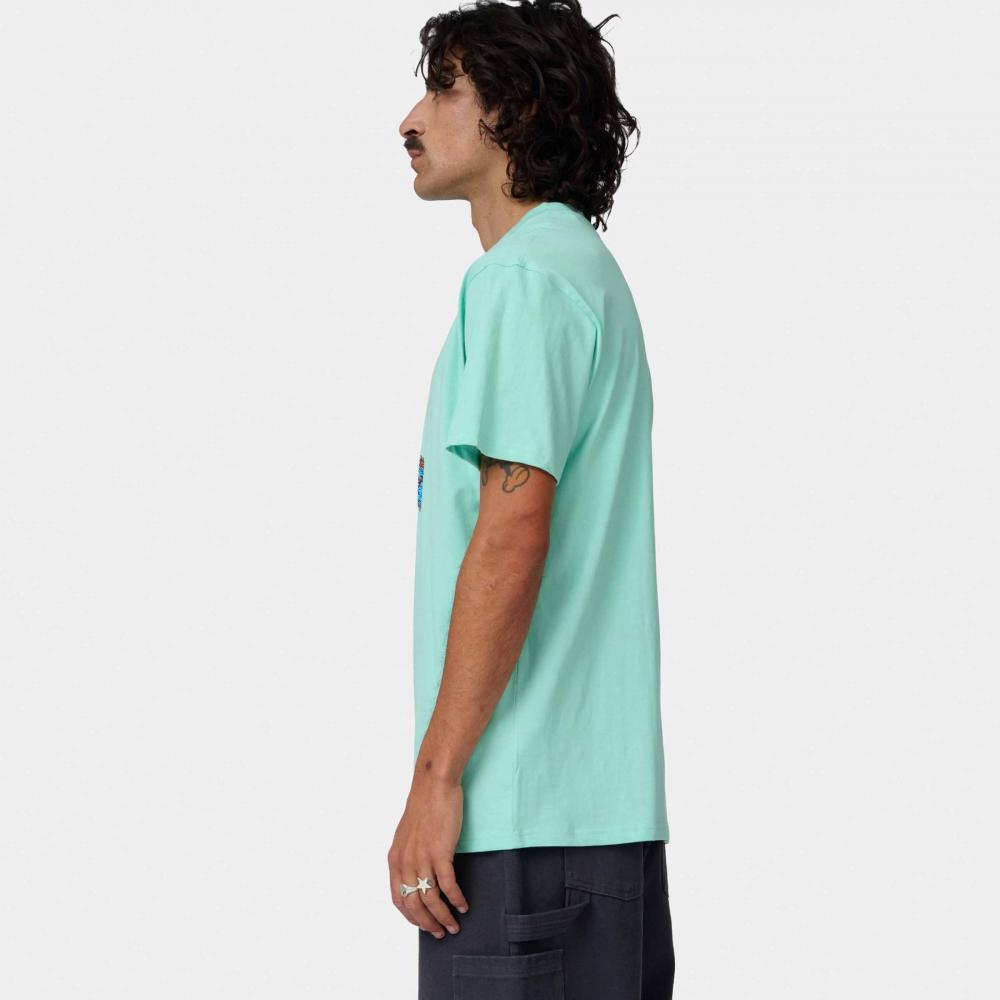 Santa Cruz T-Shirt (Eu) Roskopp Screaming Five Frnt
