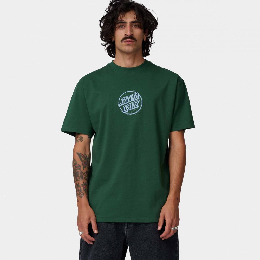 Tee-shirt Santa Cruz Stamped Opus Front Kale