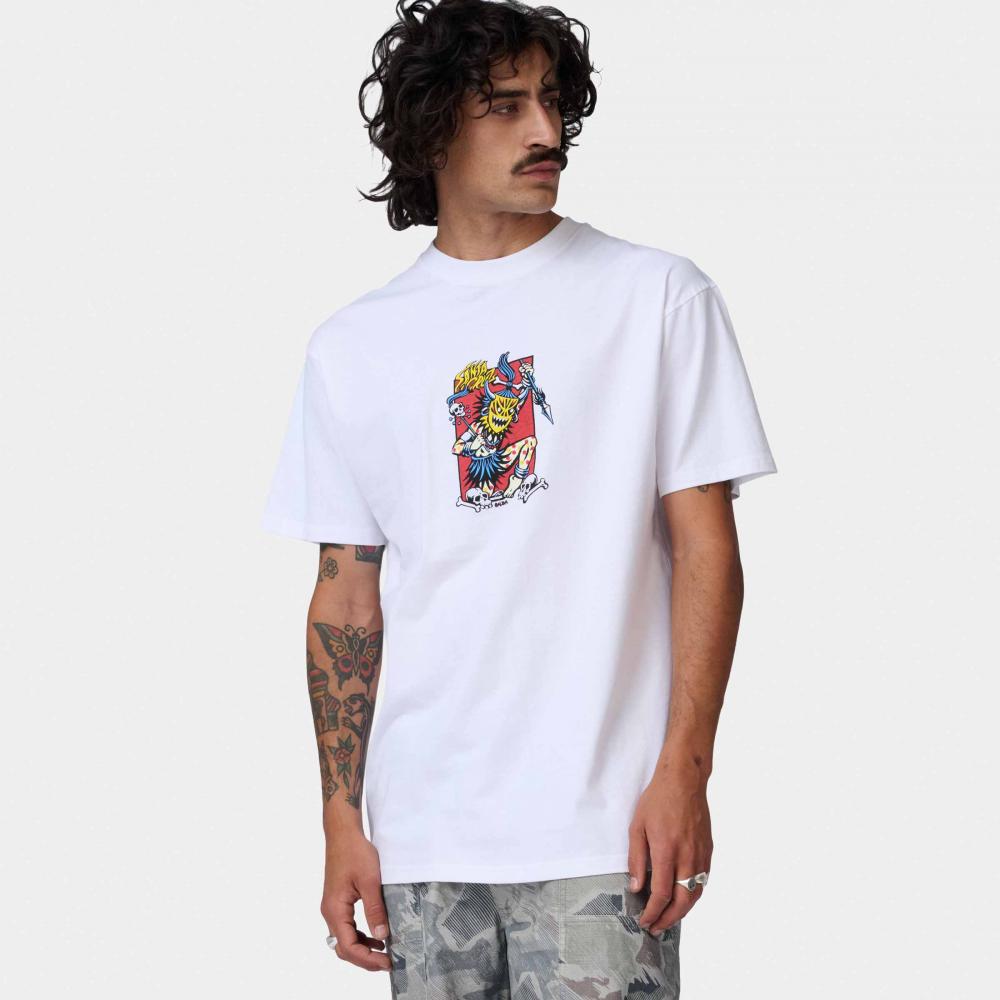 Tee-shirt Santa Cruz Salba Voodoo Frame Front White