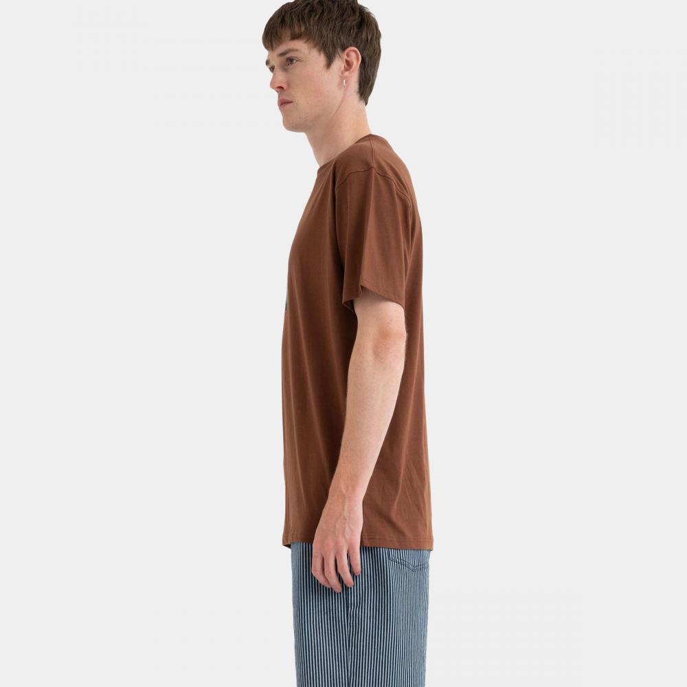Tee-shirt Santa Cruz Kendall EOTW Front Sepia Brown