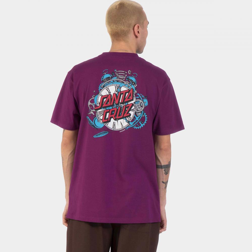 Tee-shirt Santa Cruz Grabke Exploding Dot Fresh Purple