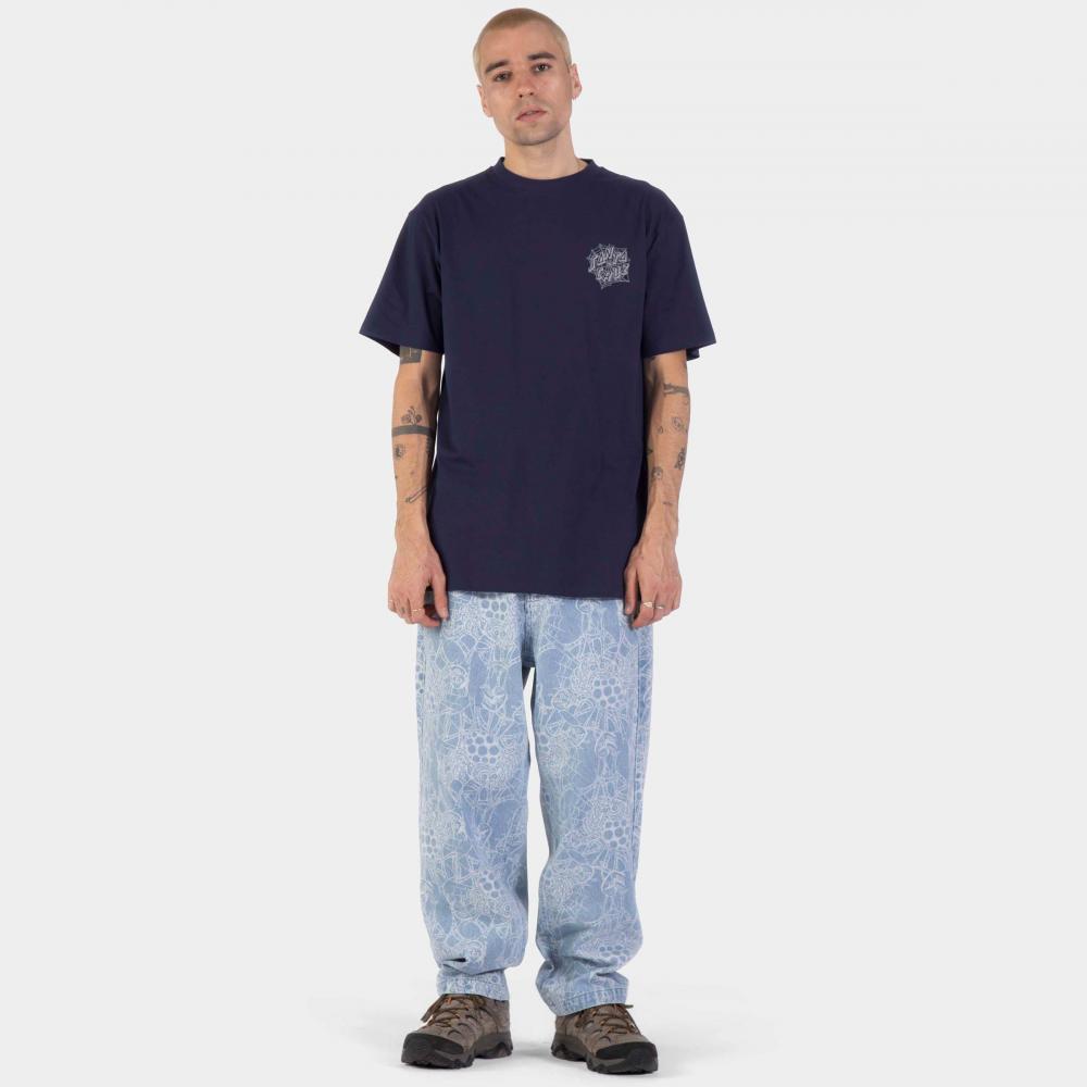 Tee-shirt Santa Cruz Dressen Spider Midnight Blue