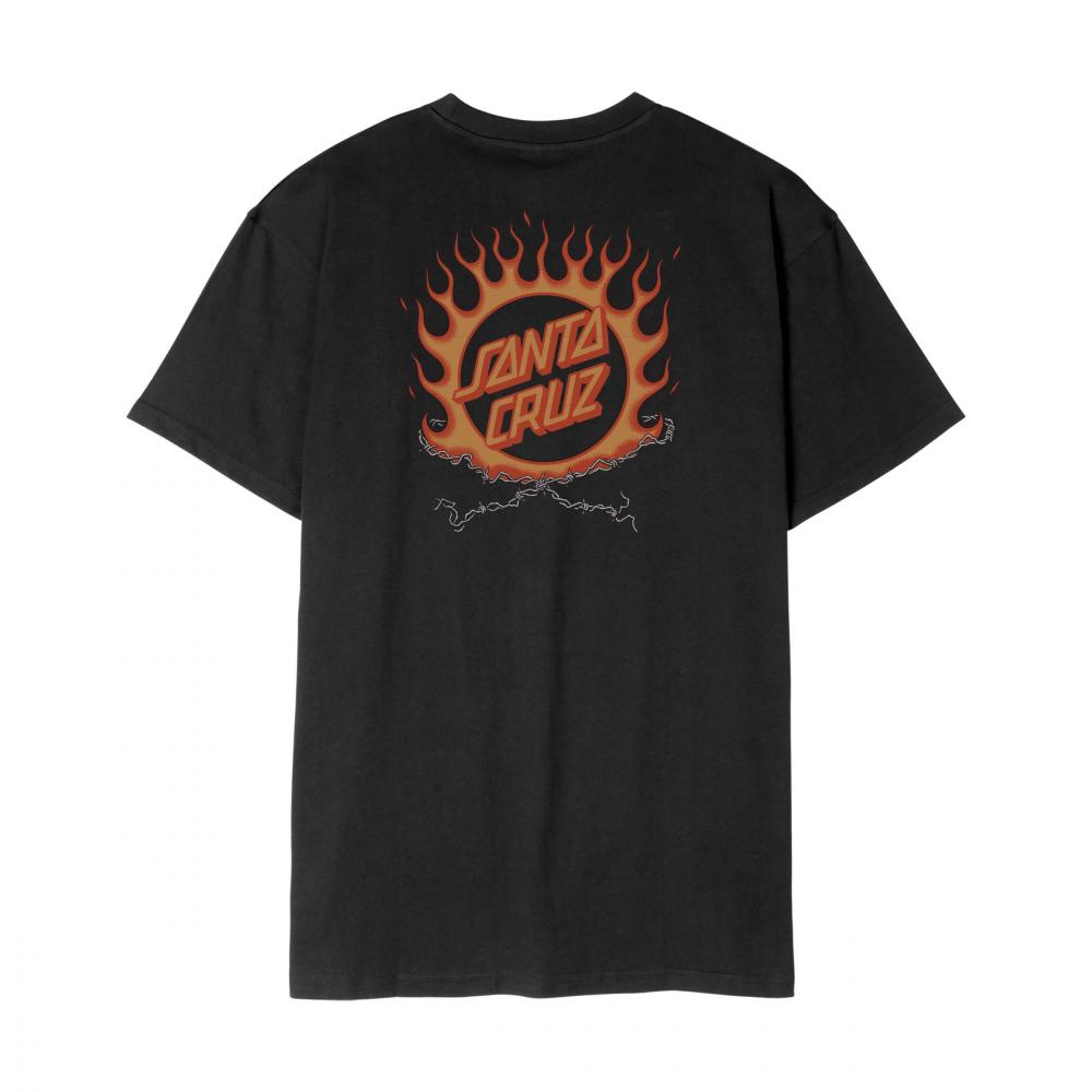 Tee-shirt Santa Cruz Forging Dot Black