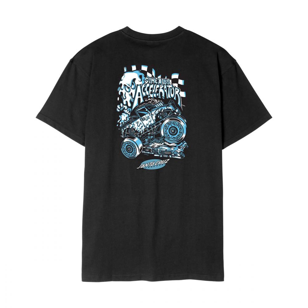 Tee-shirt Santa Cruz Slime Balls Accelerator Black
