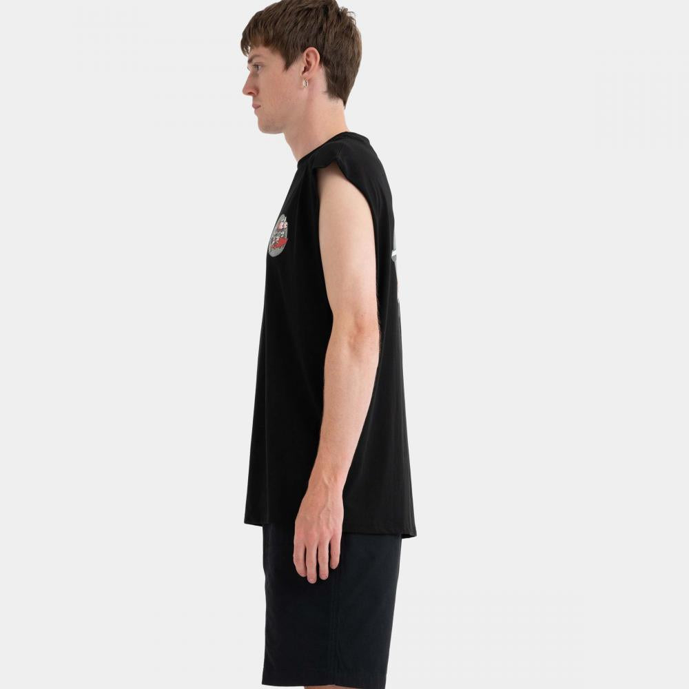 Gilet Santa Cruz Meek Slashed Dot Black