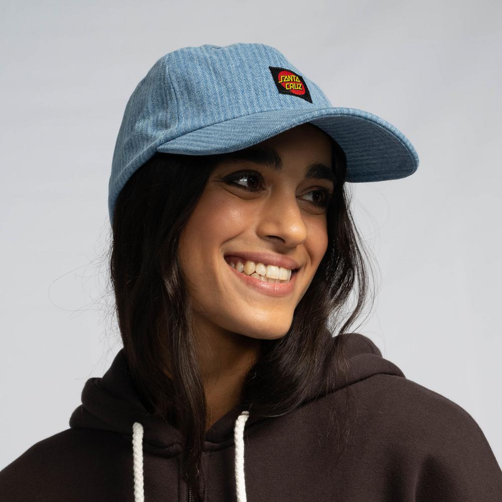 Casquette femme Santa Cruz Vert Blue Stripe