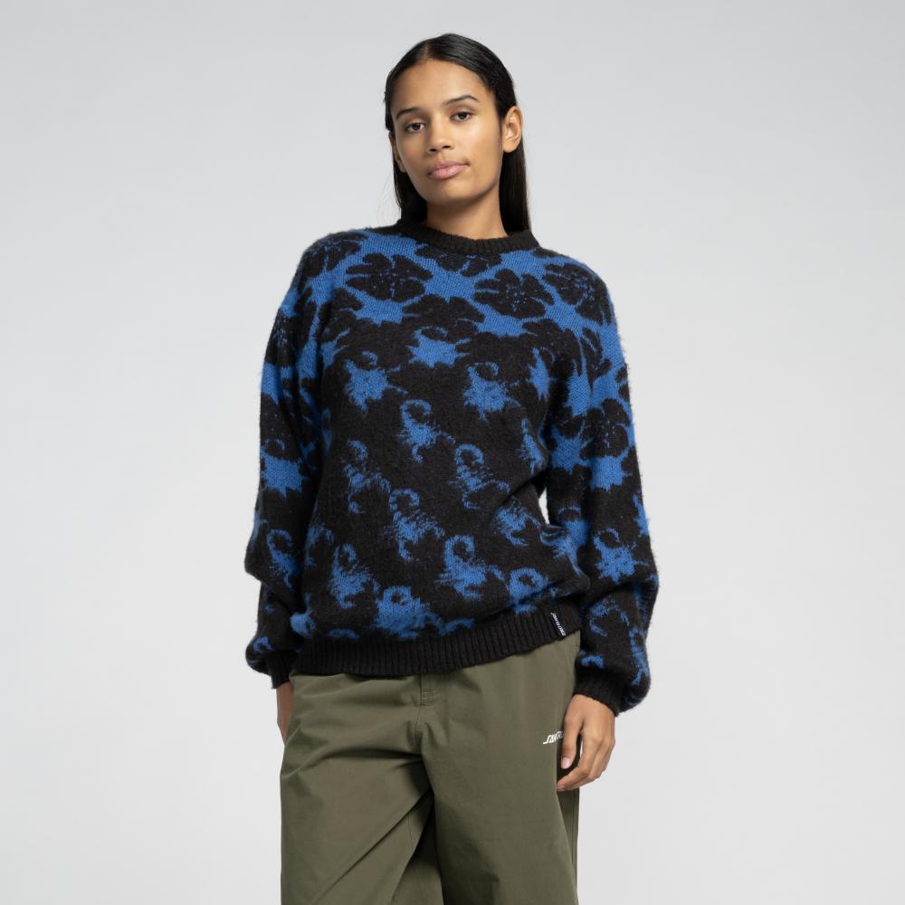 Pull femme Santa Cruz Meyer Freestyle Knit Blue / Black