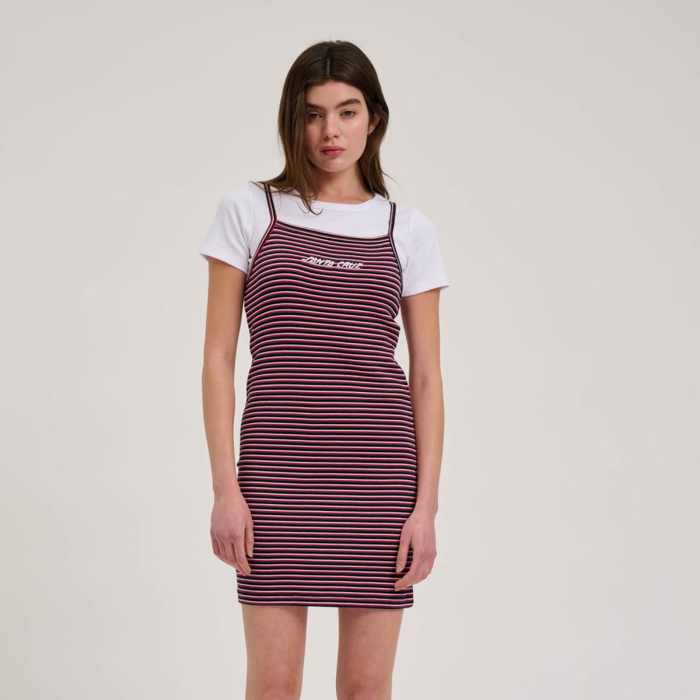 Robe femme Santa Cruz Strip Logo Emb Black Stripe