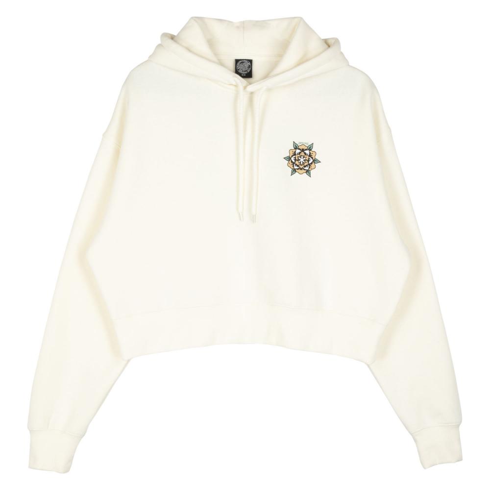 Sweat à capuche femme Santa Cruz Heart Set Off White