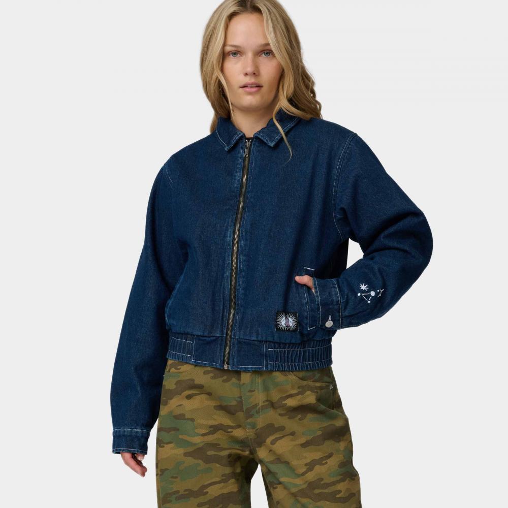 Veste femme Santa Cruz Split Sun Bomber Dark Denim