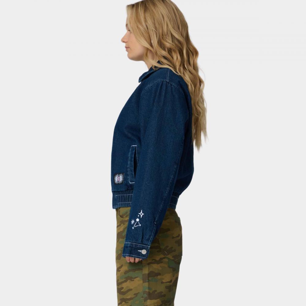Veste femme Santa Cruz Split Sun Bomber Dark Denim