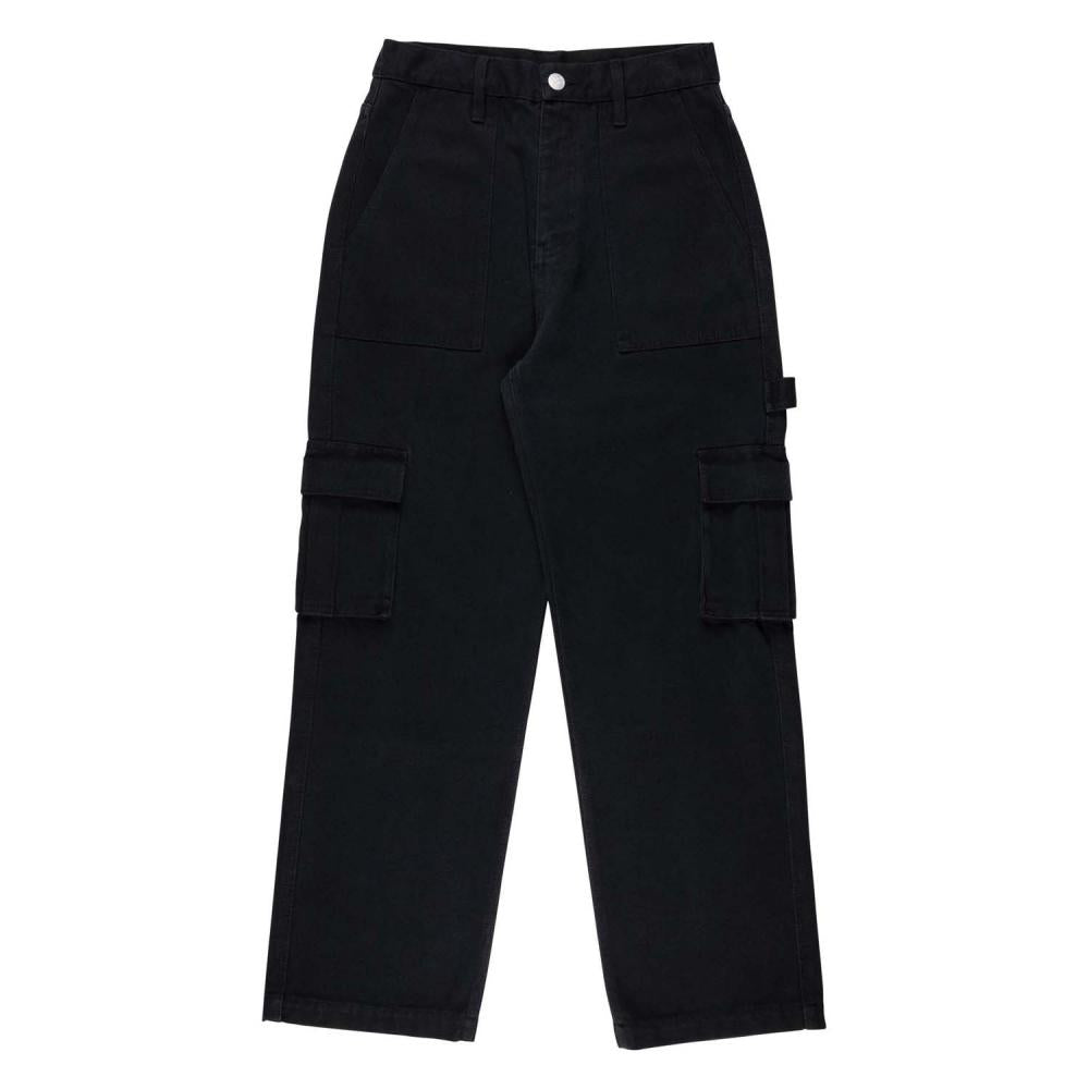 Pantalon femme Santa Cruz Workers Cargo Black Wash