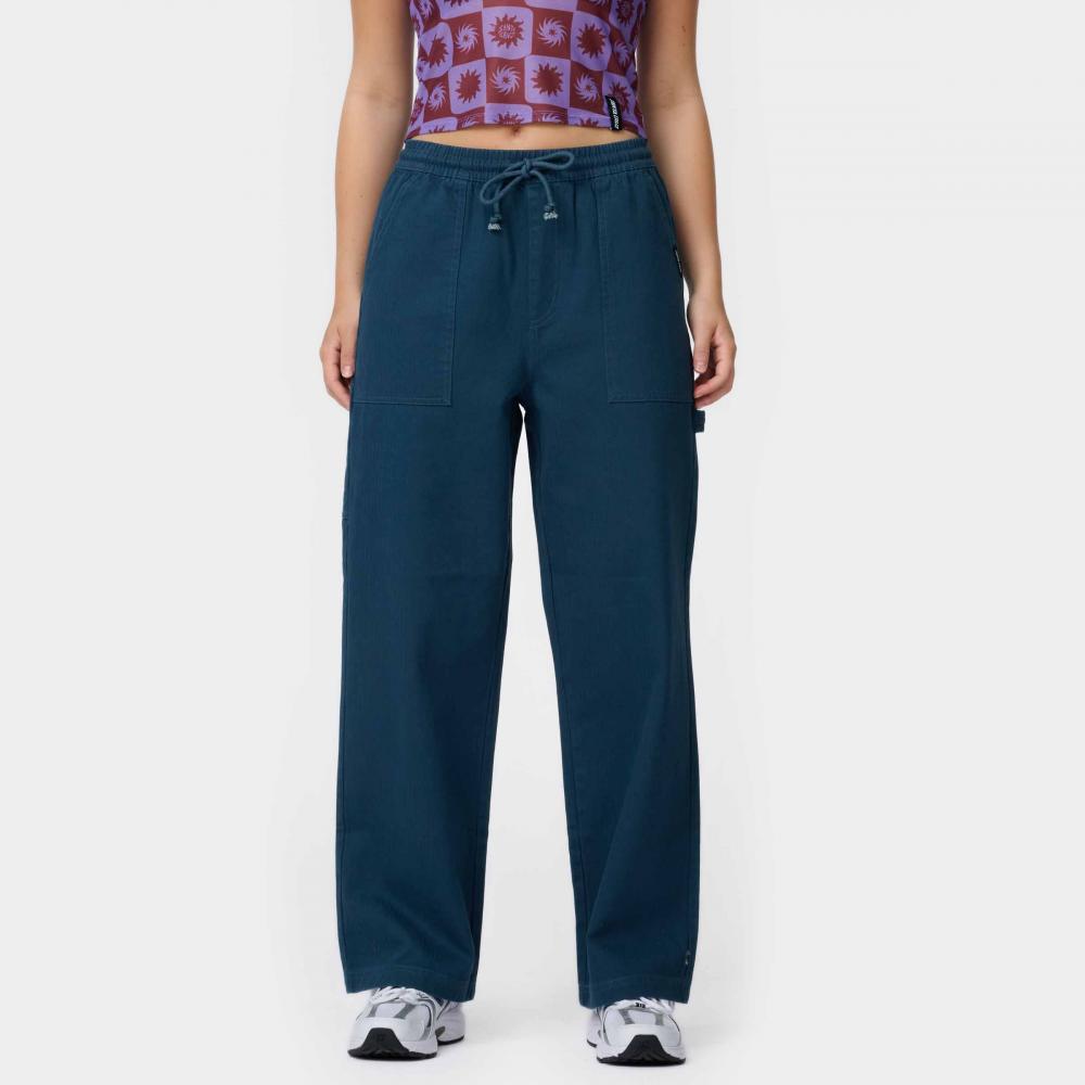 Pantalon femme Santa Cruz Coombe Utility Heritage Blue