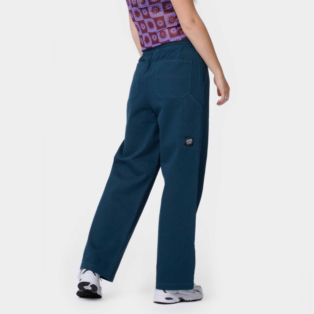 Pantalon femme Santa Cruz Coombe Utility Heritage Blue