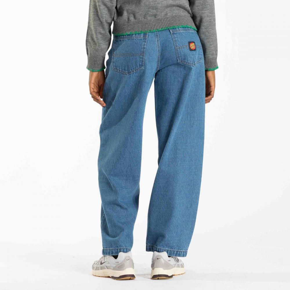 Pantalon femme Santa Cruz Classic Cinch Light Blue