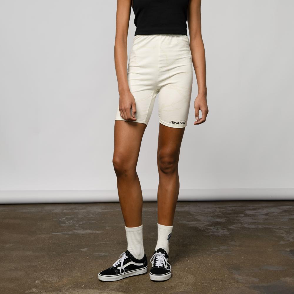 Short femme Santa Cruz Strip Wired Legging Off White