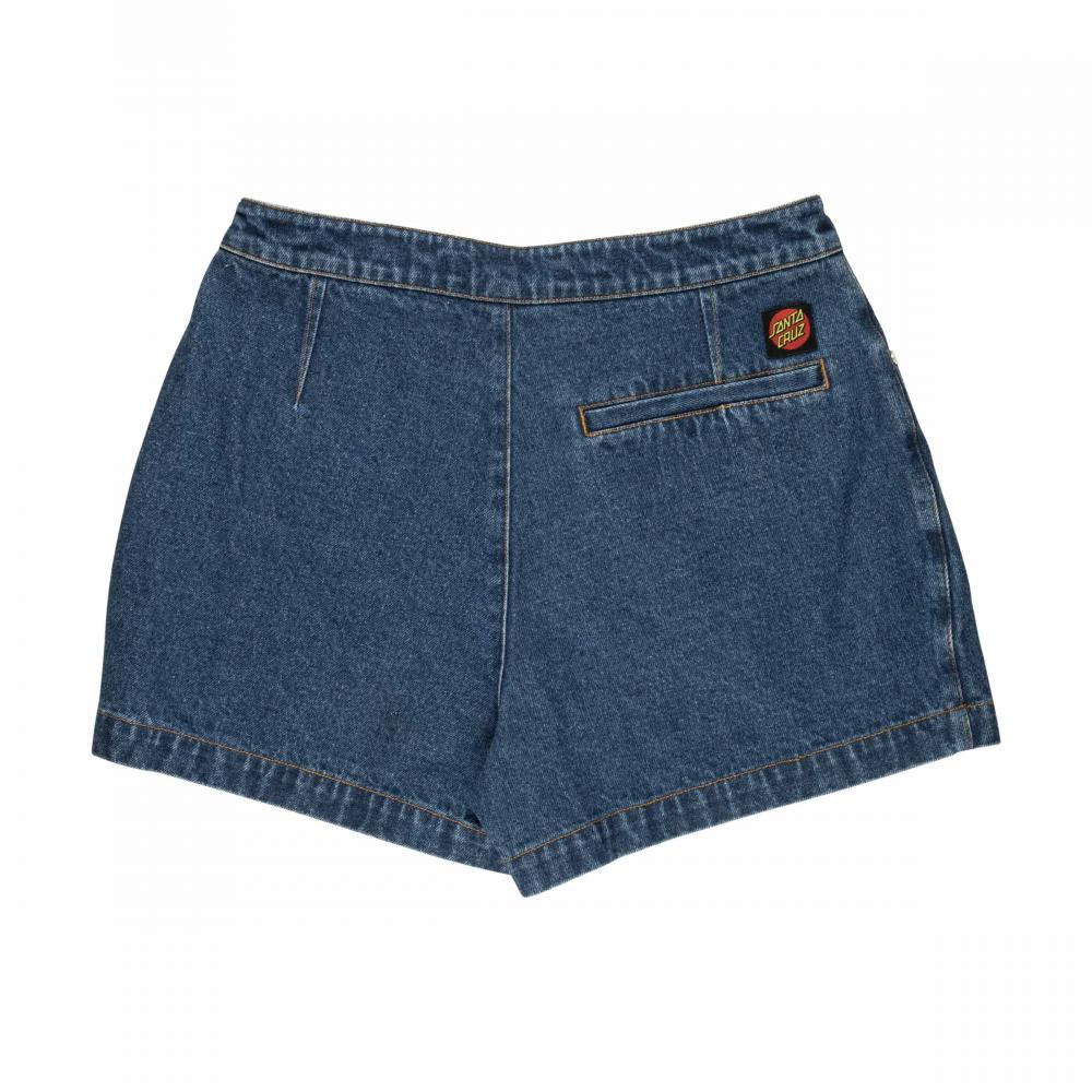 Short femme Santa Cruz Classic Label Skort Classic Blue