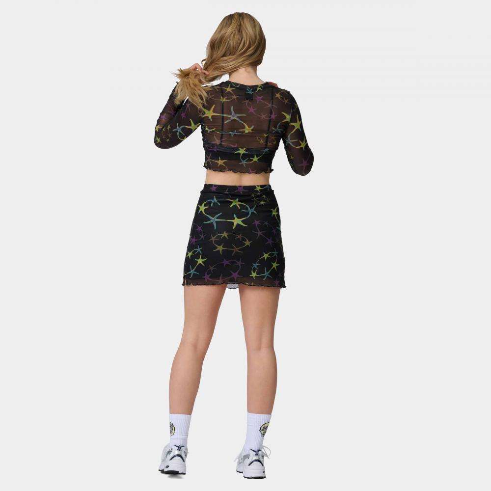 Jupe femme Santa Cruz Strip Digi Mesh Mini Starfish Repeat