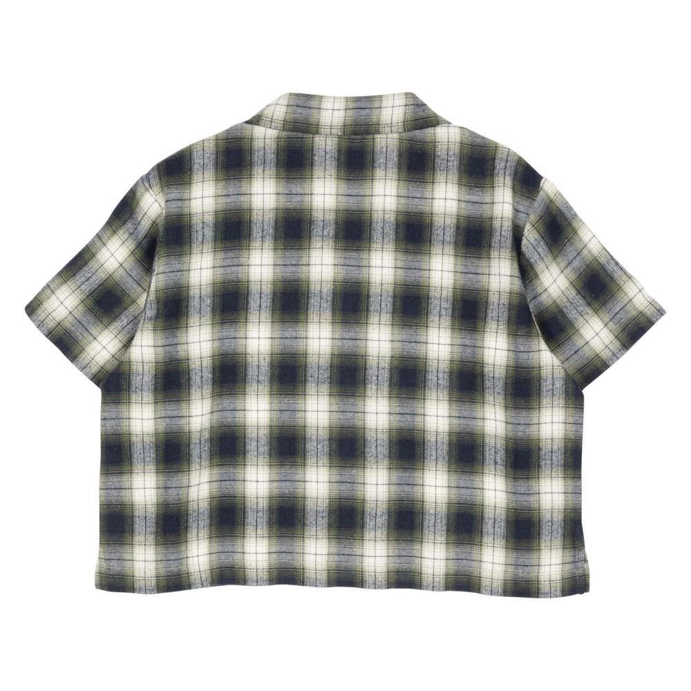 Chemise femme Santa Cruz Classic Check Crop Navy / Green Check