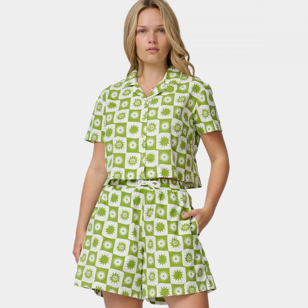 Chemise femme Santa Cruz Sun Daze Green Sun Daze