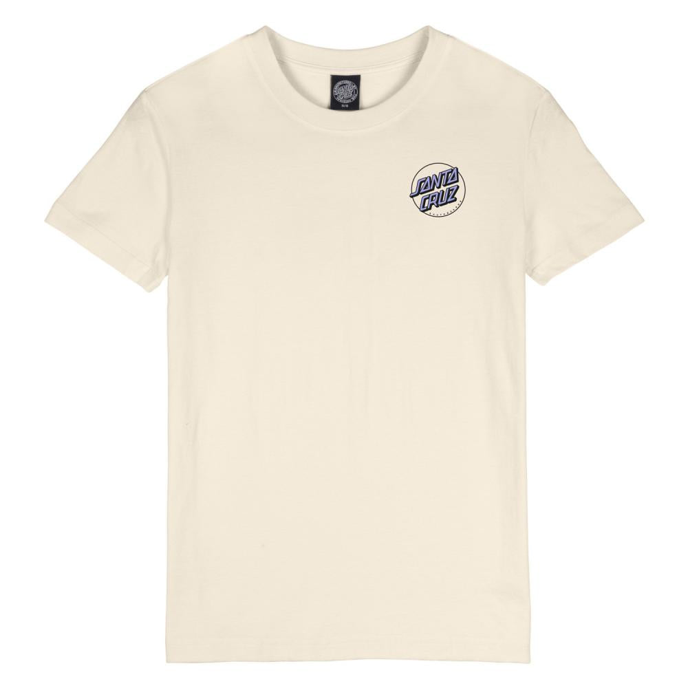 Tee-shirt femme Santa Cruz Partial Dot Chalk