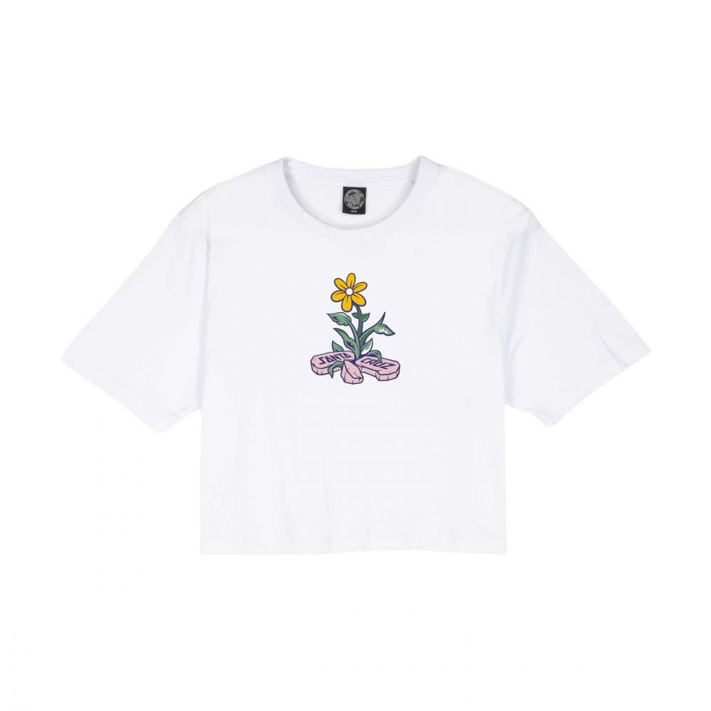 Tee-shirt femme Santa Cruz Flourish White
