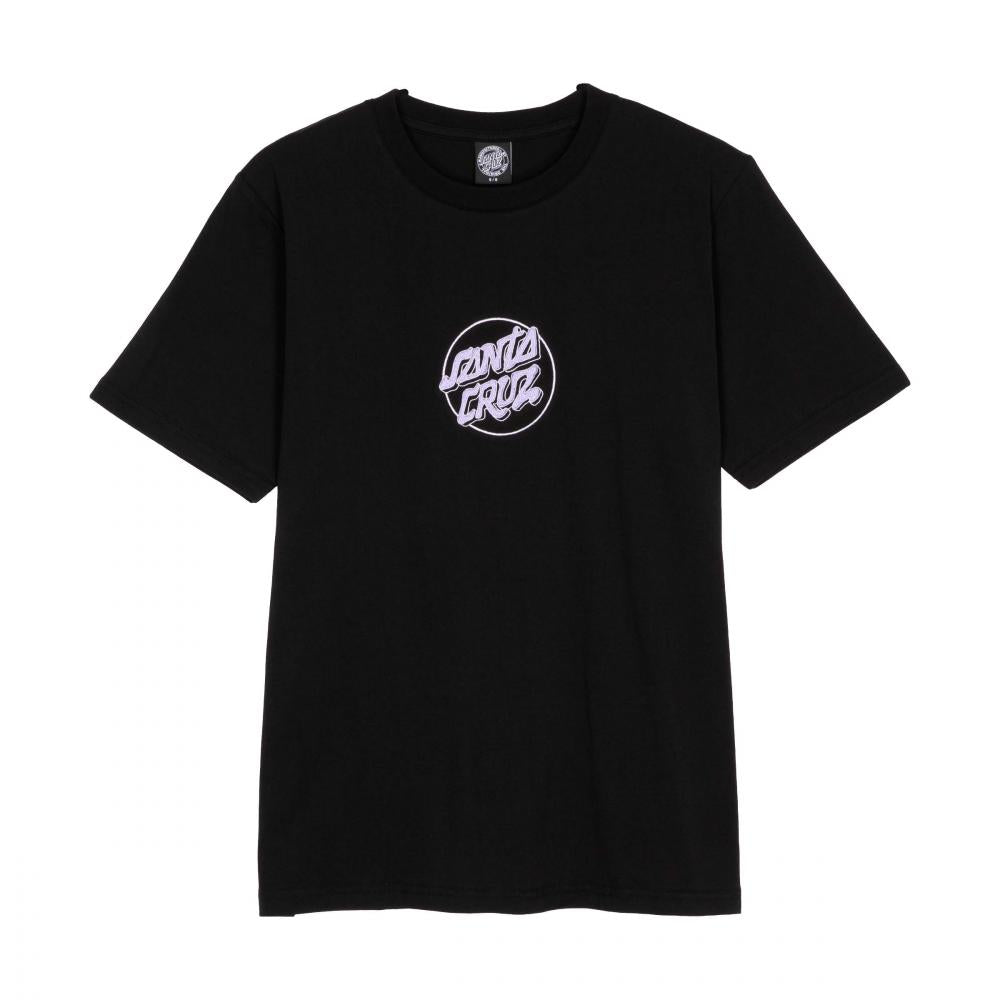 Tee-shirt femme Santa Cruz SC Nouveau Dot Center Black