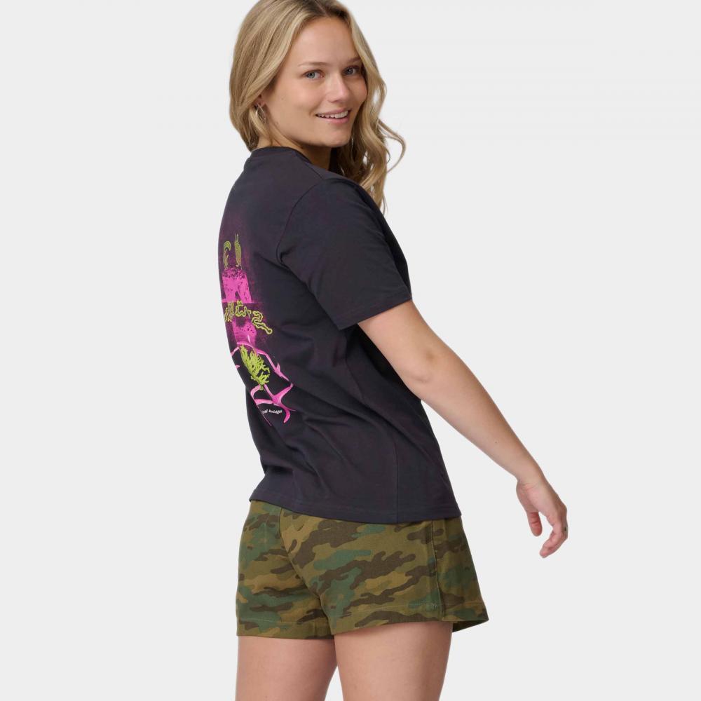 Tee-shirt femme Santa Cruz Natural Bridges Black Wash
