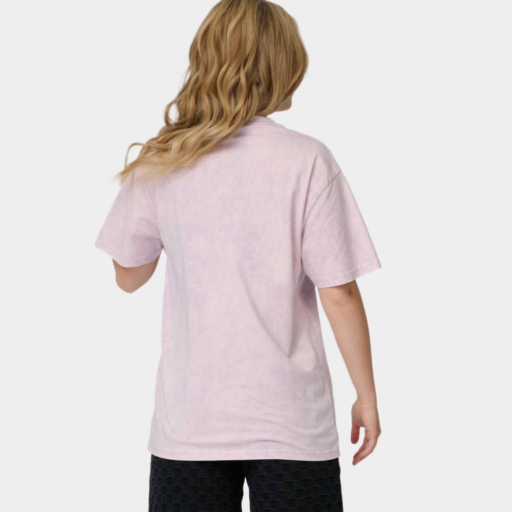 Tee-shirt femme Santa Cruz Sun Stamp Script Lilac Acid Wash