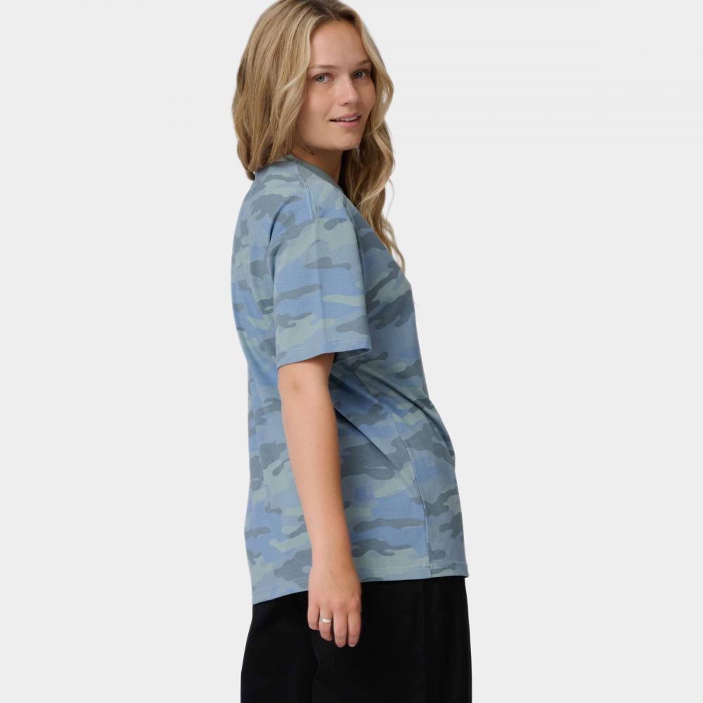 Tee-shirt femme Santa Cruz Strip Emb Blue Camo