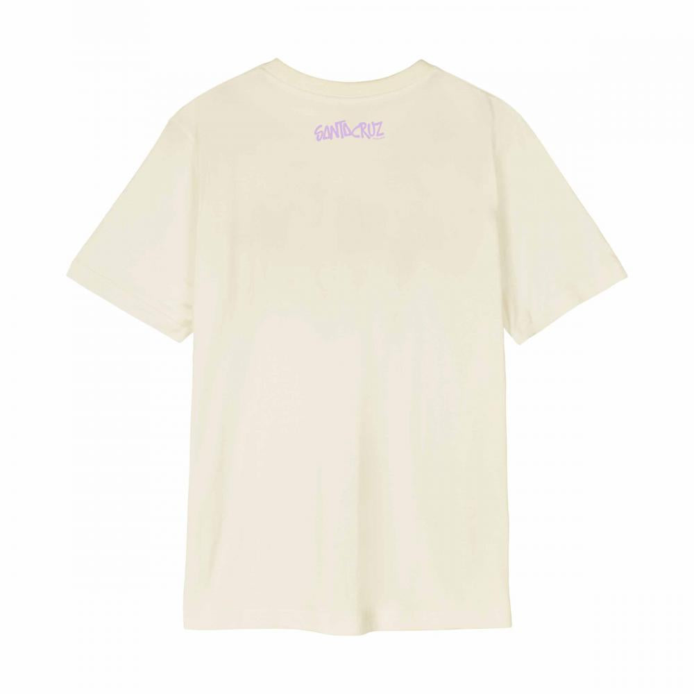 Tee-shirt femme Santa Cruz Dizzy Daisy Front Unbleached Cotton