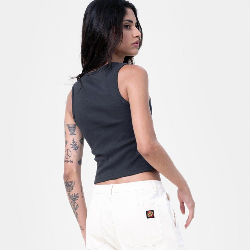 Débardeur femme Santa Cruz Retreat Dot Black Wash