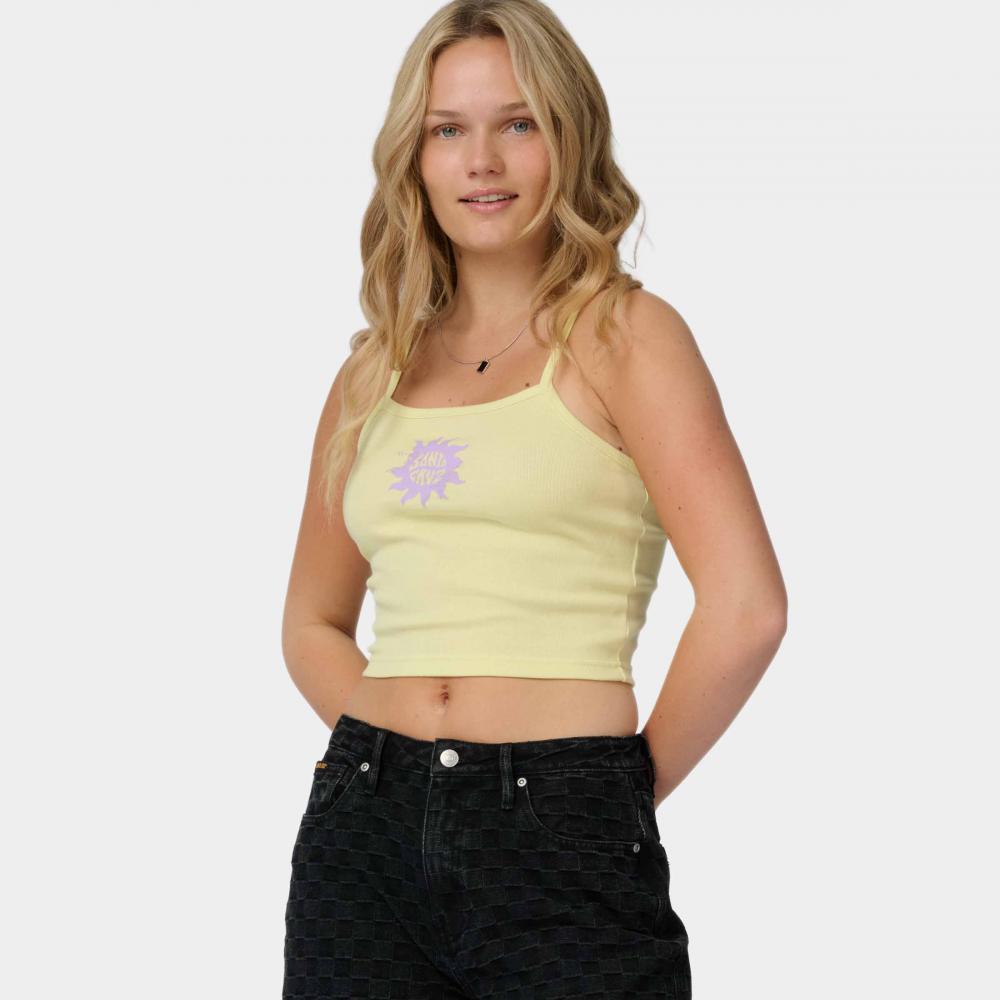 Gilet femme Santa Cruz Sun Daze Celestial Yellow