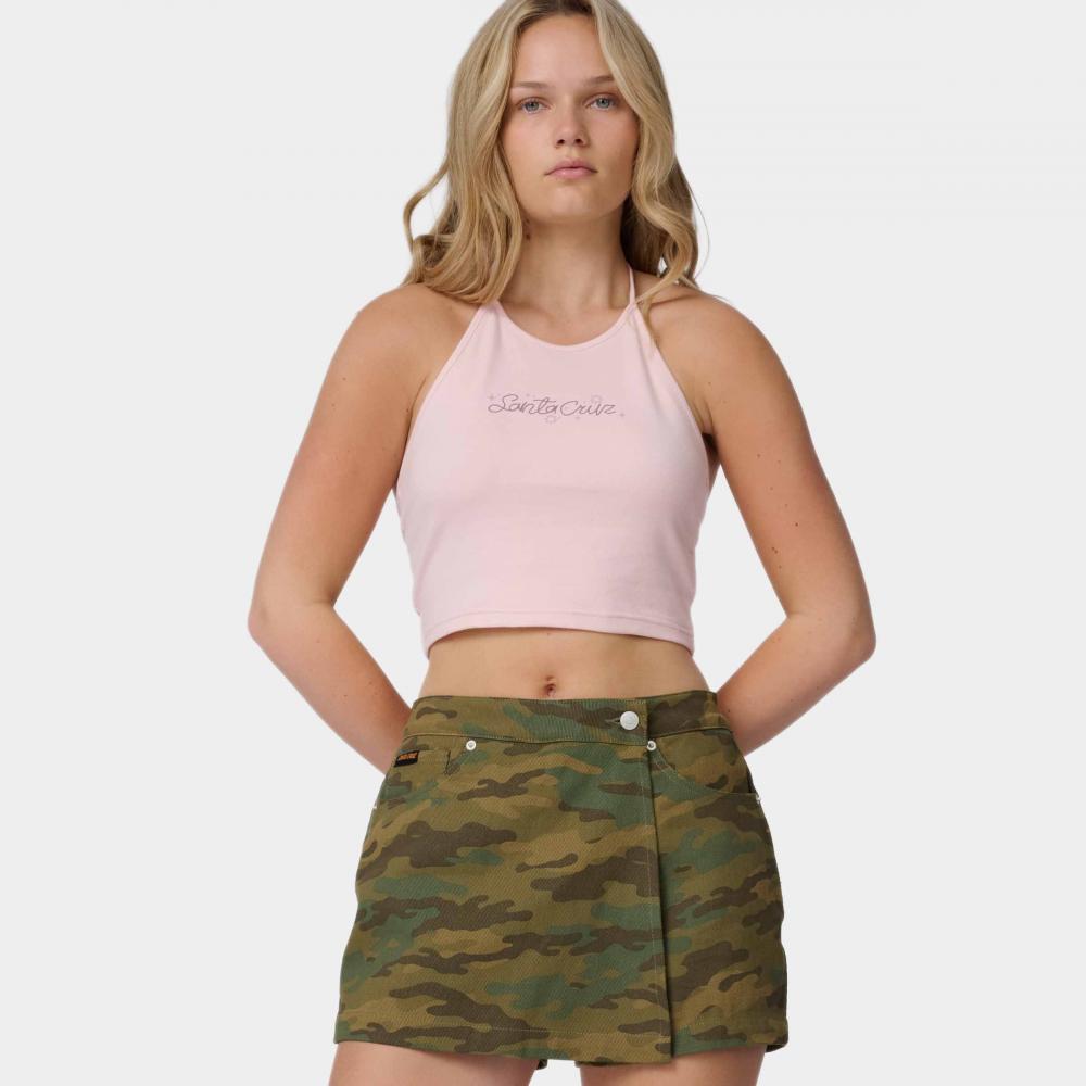 Gilet femme Santa Cruz Sun Stamp Strip Halter Top Candy Floss
