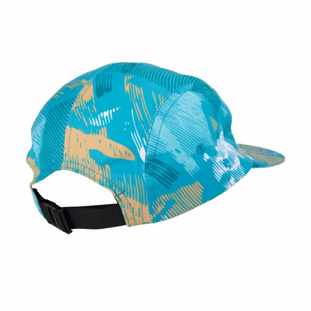 Casquette enfant Santa Cruz Stamped Strip Camper Teal Woodcut Camo