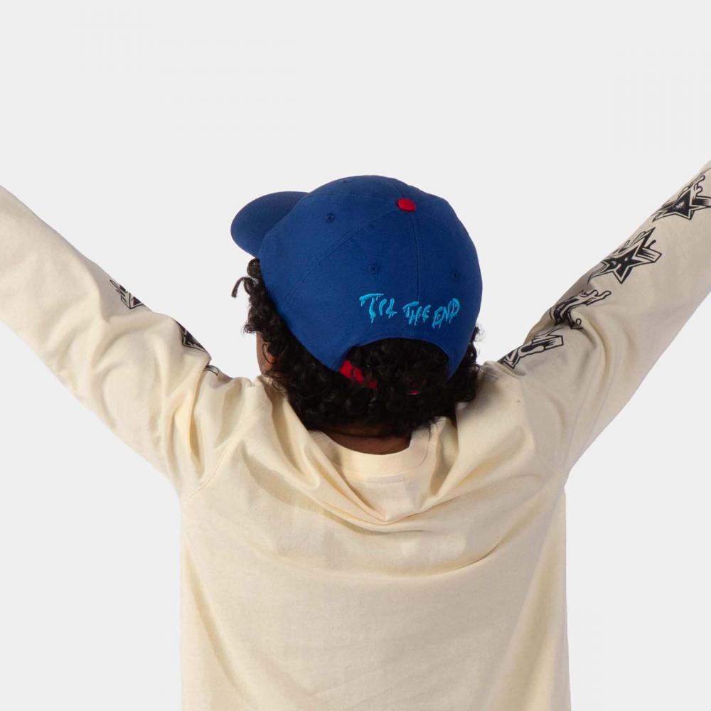 Casquette enfant Santa Cruz Dot Guy TTE Sapphire