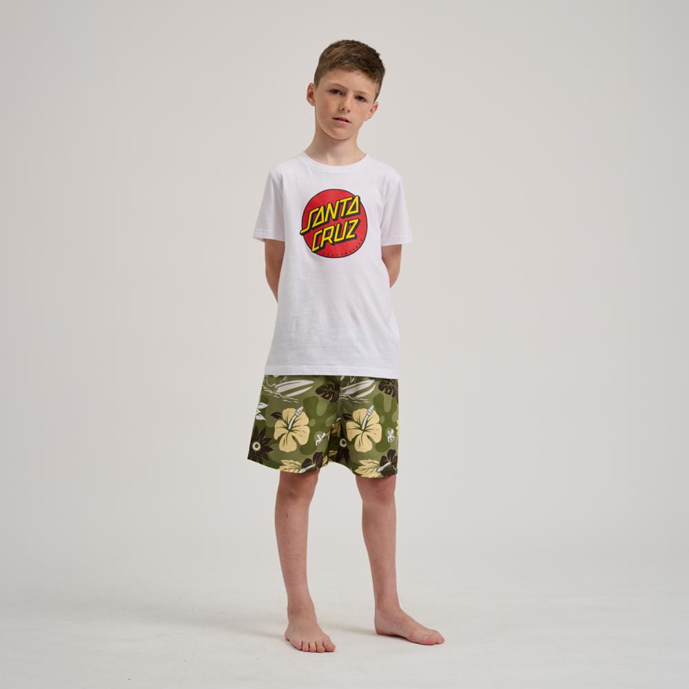 Short de bain enfant Santa Cruz Winkowski Trip Iguana
