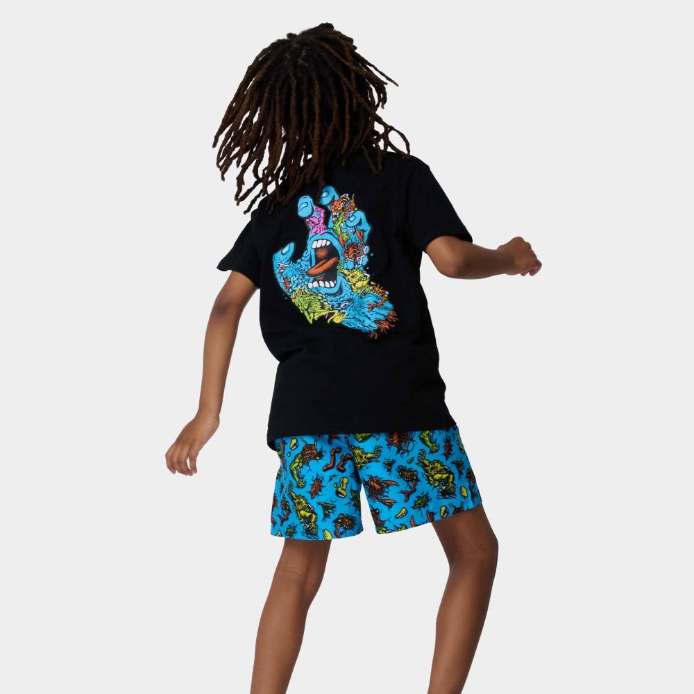 Tee-shirt enfant Santa Cruz Roskopp Screaming Five Black
