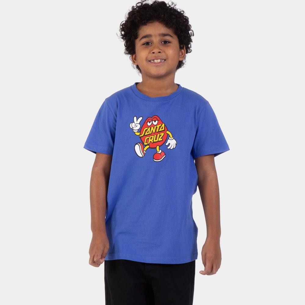 Tee-shirt enfant Santa Cruz Dot Guy TTE Sapphire